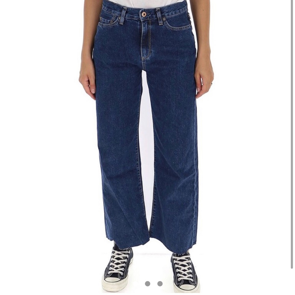 Simon Miller Wide Leg Cropped Jean, Size 26